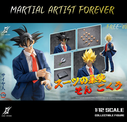 (Pre-Order) Free Studio No.2 1/12 Martial Artist Forever action figure