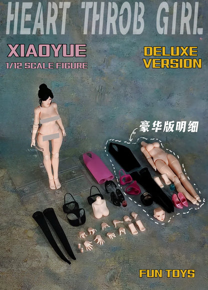 (Pre-Order) Fun Toys 1/12 Heart Throb Girl Xiaoyue Standard and Deluxe figure