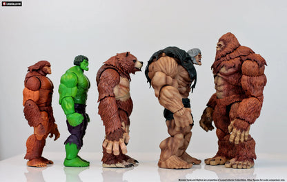 (Pre-Order) Loosecollector The Crypt Bigfoot and Yeti action figure 10 inches