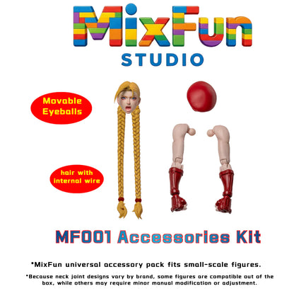 (Pre-Order) Xocann studio 1/12 Cyberpunk fighters Club NO.2 Bullet Queen action figure MF001 Kit