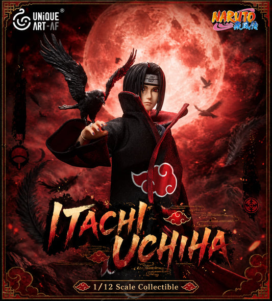 (Pre-Order) Unique Art 1/12 Official Licensed Naruto Itachi Uchiha action figure
