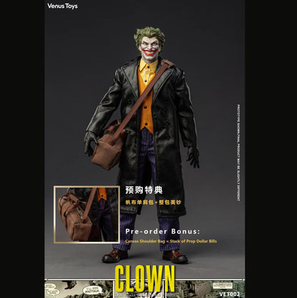 (Pre-Order) Venus Toys 1/12 Clown action figure with Preorder Bonus VET002
