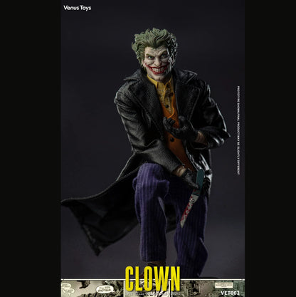 (Pre-Order) Venus Toys 1/12 Clown action figure with Preorder Bonus VET002