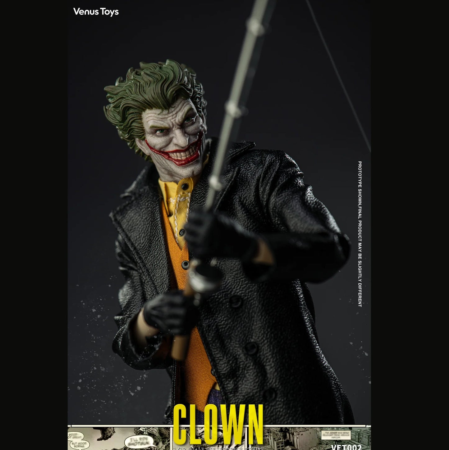 (Pre-Order) Venus Toys 1/12 Clown action figure with Preorder Bonus VET002
