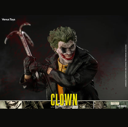 (Pre-Order) Venus Toys 1/12 Clown action figure with Preorder Bonus VET002