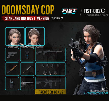 (Pre-Order) Fist Toys 1/12 Doomsday Cop FIST002 action figure 4 Ver.