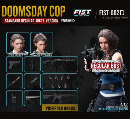 (Pre-Order) Fist Toys 1/12 Doomsday Cop FIST002 action figure 4 Ver.