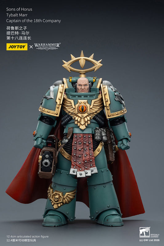 JOY TOY Warhammer The Horus Heresy Sons of Horus Tybalt Marr Captain of the 18th Company