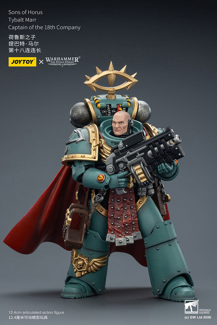 JOY TOY Warhammer The Horus Heresy Sons of Horus Tybalt Marr Captain of the 18th Company