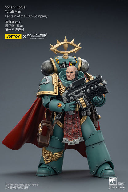 JOY TOY Warhammer The Horus Heresy Sons of Horus Tybalt Marr Captain of the 18th Company