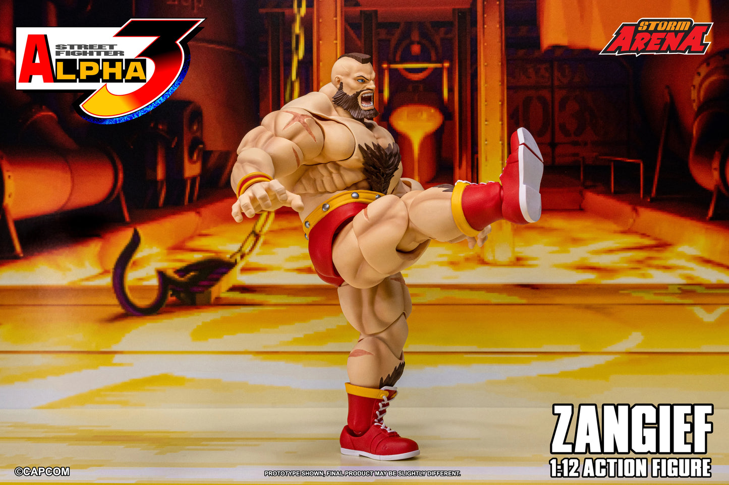 (Pre-Order) Storm Collectibles Street Fighter Alpha 3 Storm Arena Zangief
