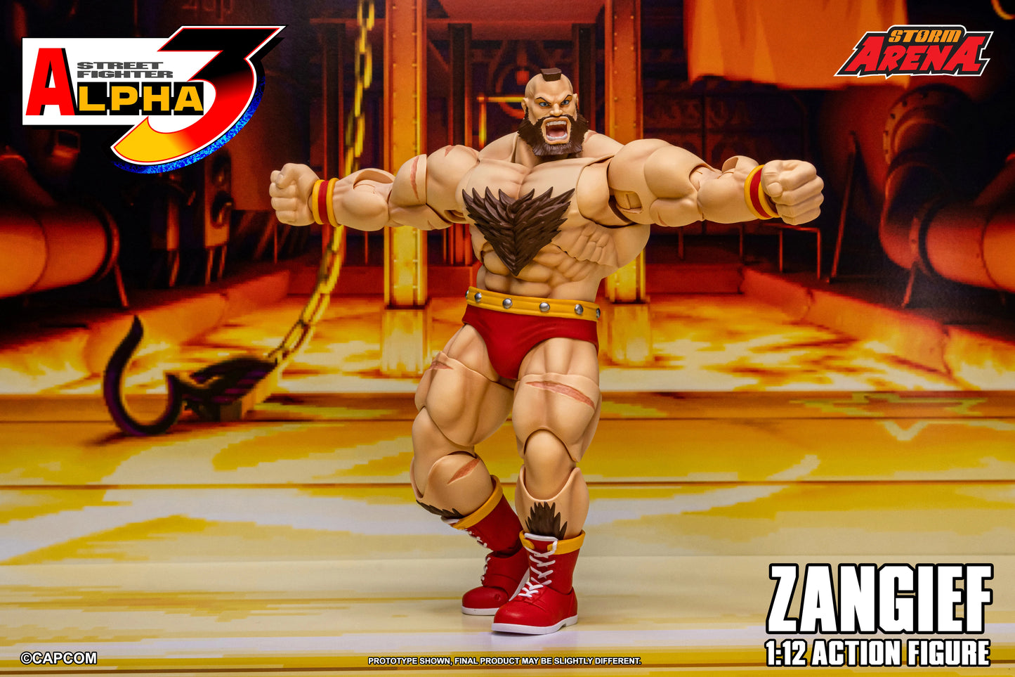 (Pre-Order) Storm Collectibles Street Fighter Alpha 3 Storm Arena Zangief