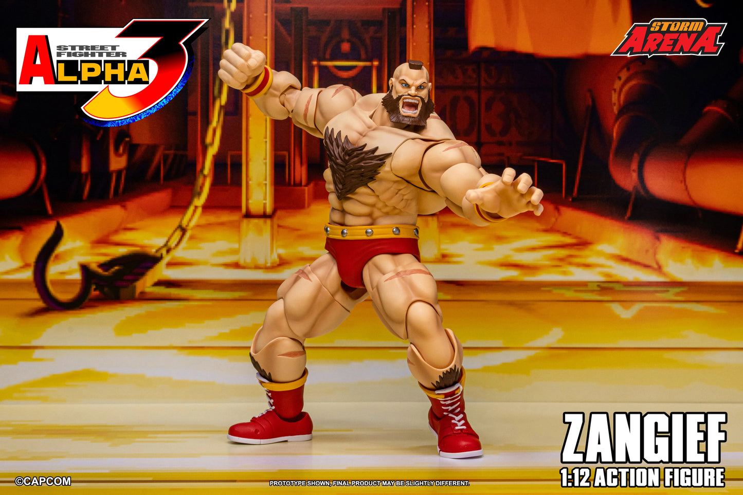 (Pre-Order) Storm Collectibles Street Fighter Alpha 3 Storm Arena Zangief
