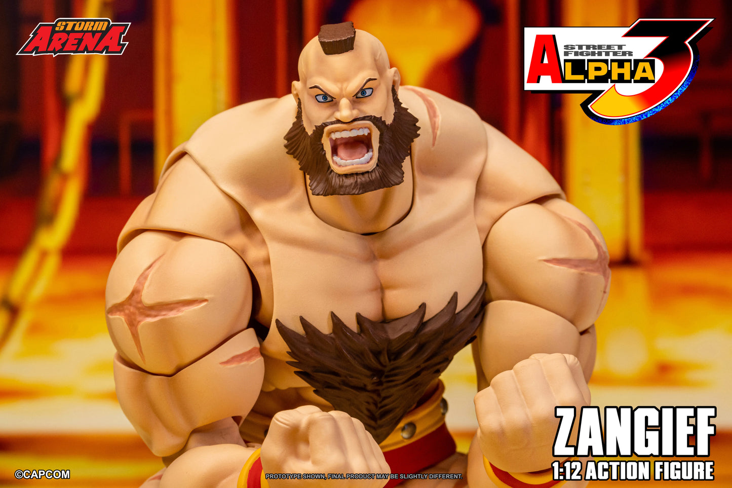 (Pre-Order) Storm Collectibles Street Fighter Alpha 3 Storm Arena Zangief