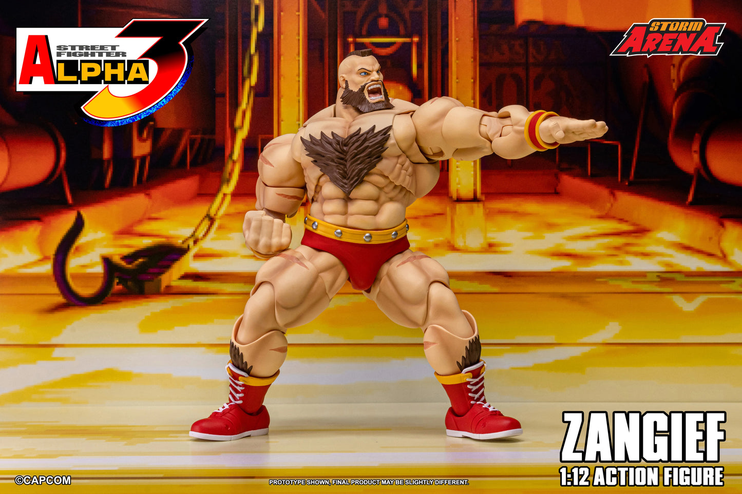 (Pre-Order) Storm Collectibles Street Fighter Alpha 3 Storm Arena Zangief