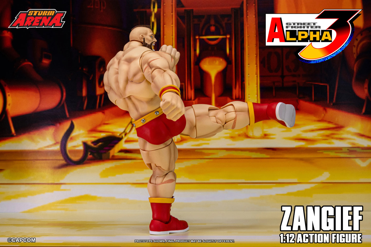 (Pre-Order) Storm Collectibles Street Fighter Alpha 3 Storm Arena Zangief