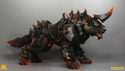 Fish Toys e Wolf of Glory Mount (Lava Armor Special Edition Ver.) 1/12 Scale Action Figure