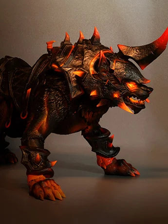 Fish Toys e Wolf of Glory Mount (Lava Armor Special Edition Ver.) 1/12 Scale Action Figure
