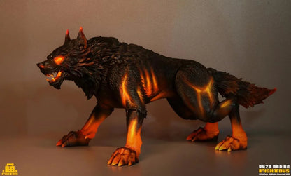 Fish Toys e Wolf of Glory Mount (Lava Armor Special Edition Ver.) 1/12 Scale Action Figure