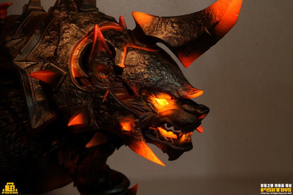 Fish Toys e Wolf of Glory Mount (Lava Armor Special Edition Ver.) 1/12 Scale Action Figure