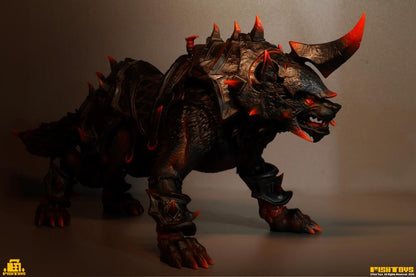 Fish Toys e Wolf of Glory Mount (Lava Armor Special Edition Ver.) 1/12 Scale Action Figure