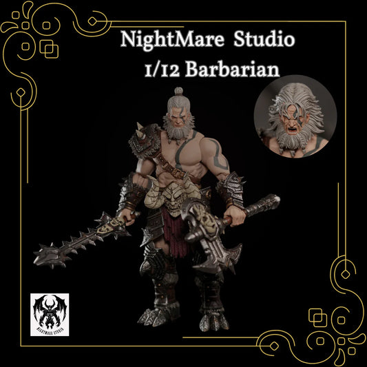 (Pre-Order) Nightmare studio x YFAT studio 1/12 Barbarian action figure