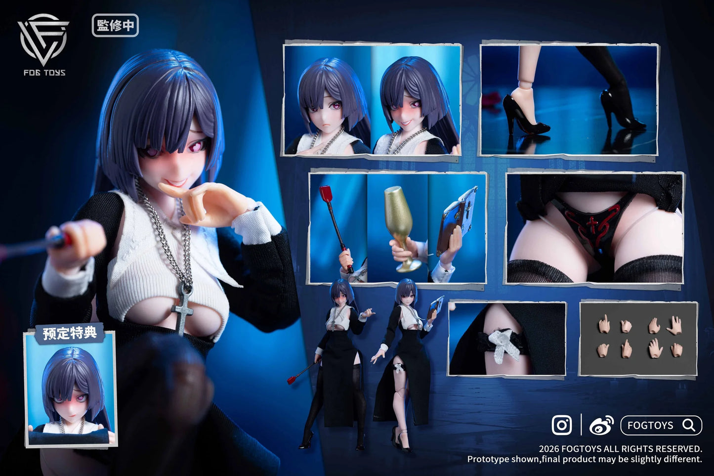 (Pre-Order) Fogtoys 1/12 Layla 01B with Chair kits