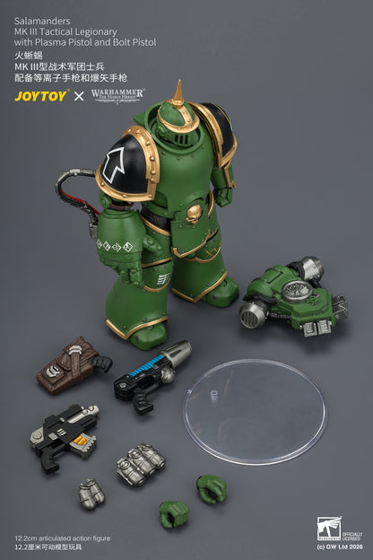 (Pre-Order) Warhammer The Horus Heresy Salamanders MK III Tactical Legionary with Plasma Pistol and Bolt Pistol