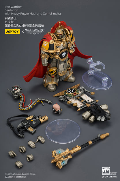 (Pre-Order) Warhammer The Horus Heresy Iron Warriors Centurion with Heavy Power Maul and Combi-melta