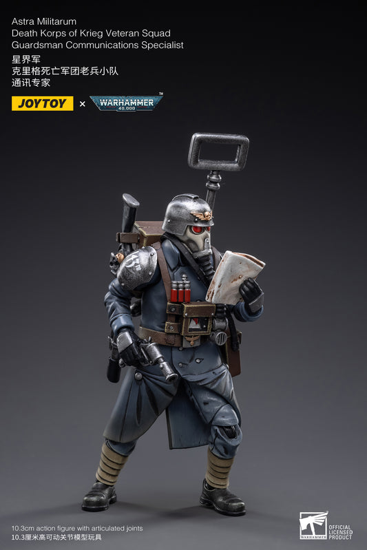(Pre-Order) Warhammer 40k Astra Militarum Death Korps of Krieg Veteran Squad Guardsman Communications Specialist - Reissue