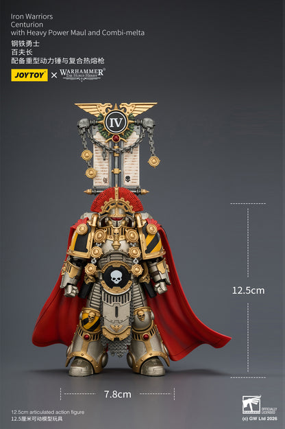 (Pre-Order) Warhammer The Horus Heresy Iron Warriors Centurion with Heavy Power Maul and Combi-melta