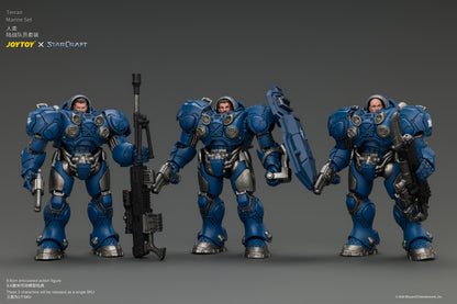 (Pre-Order) JoyToy StarCraft Terran Marine Set (3 Figures)