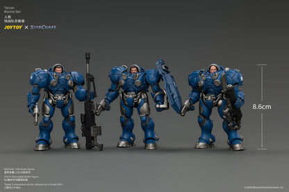 (Pre-Order) JoyToy StarCraft Terran Marine Set (3 Figures)