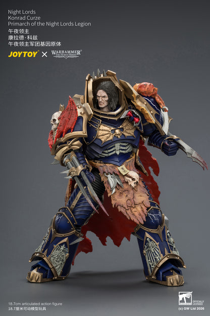 (Pre-Order) Warhammer The Horus Heresy Night Lords Konrad Curze Primarch of the Night Lords Legion