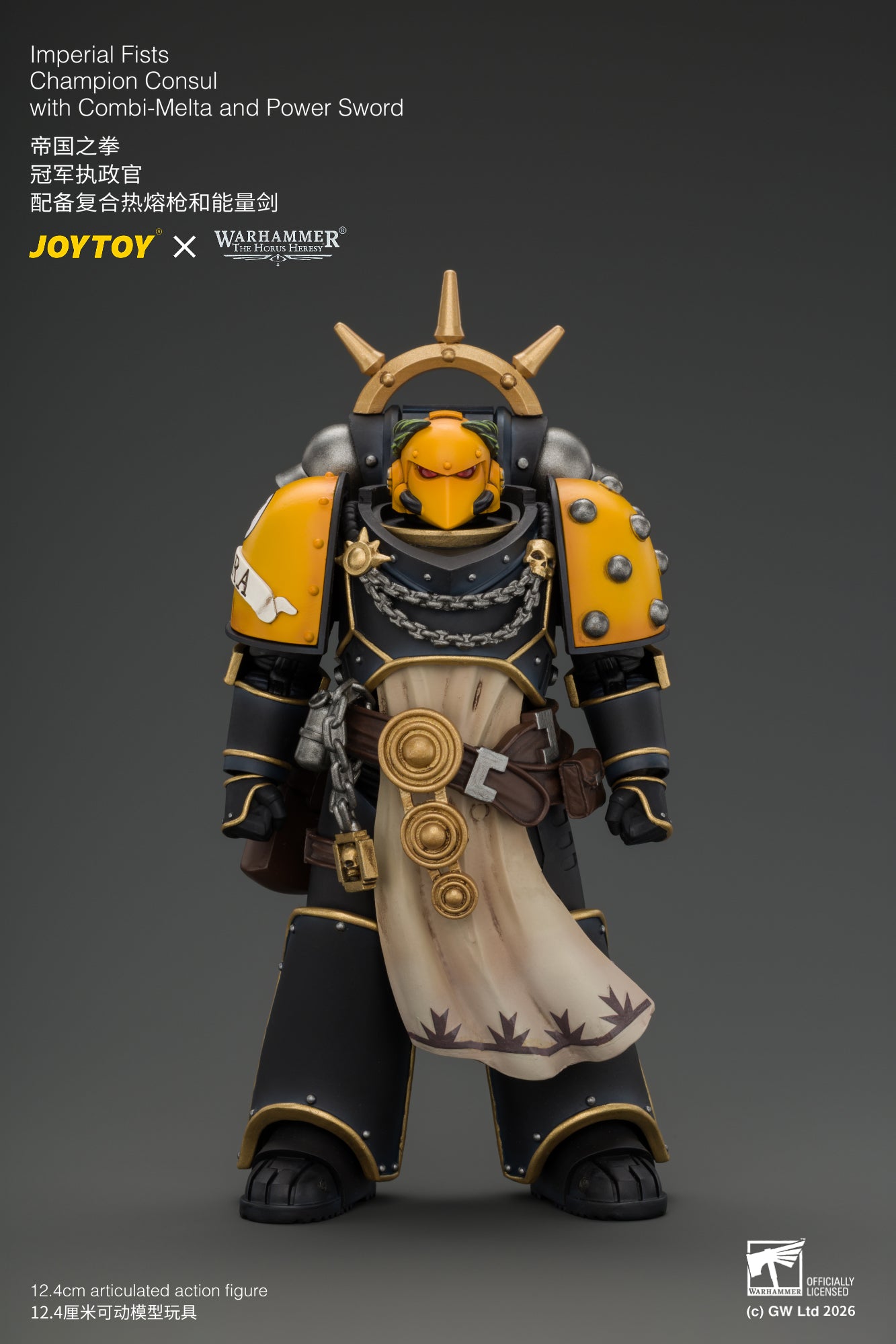 (Pre-Order) Warhammer The Horus Heresy Imperial Fists Champion Consul with Combi-Melta and Power Sword