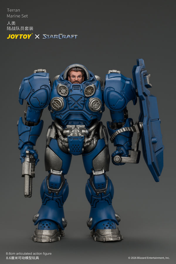 (Pre-Order) JoyToy StarCraft Terran Marine Set (3 Figures)