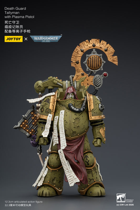 (Pre-Order) Warhammer 40k Death Guard Tallyman with Plasma Pistol