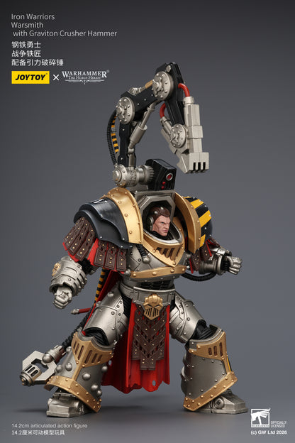 (Pre-Order) Warhammer The Horus Heresy Iron Warriors Warsmithwith Graviton Crusher Hammer