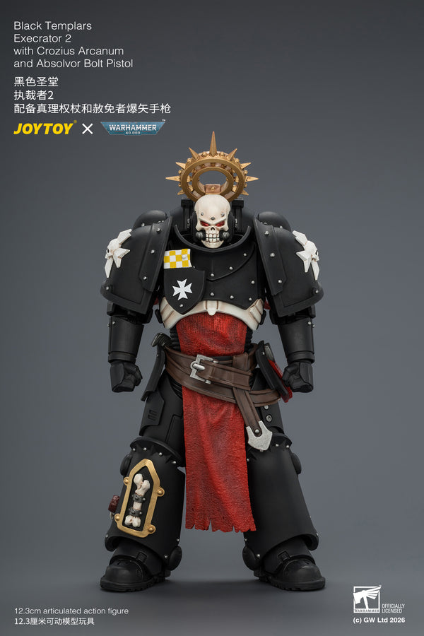 (Pre-Order) Warhammer 40k Black Templars Execrator 2 with Crozius Arcanum and Absolvor Bolt Pistol