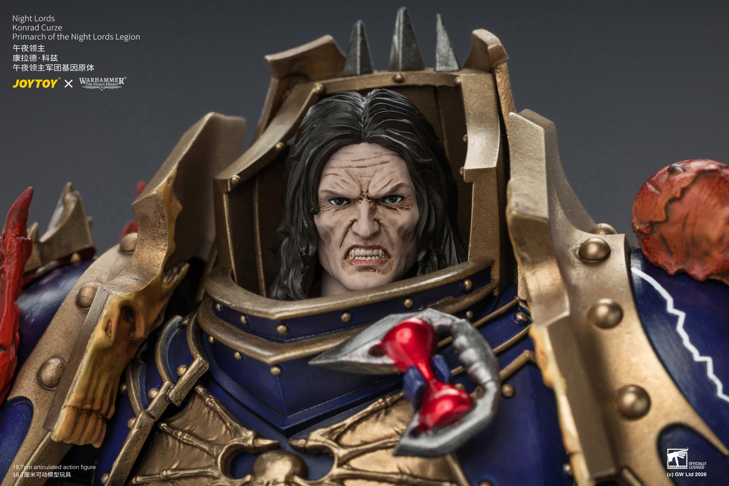 (Pre-Order) Warhammer The Horus Heresy Night Lords Konrad Curze Primarch of the Night Lords Legion