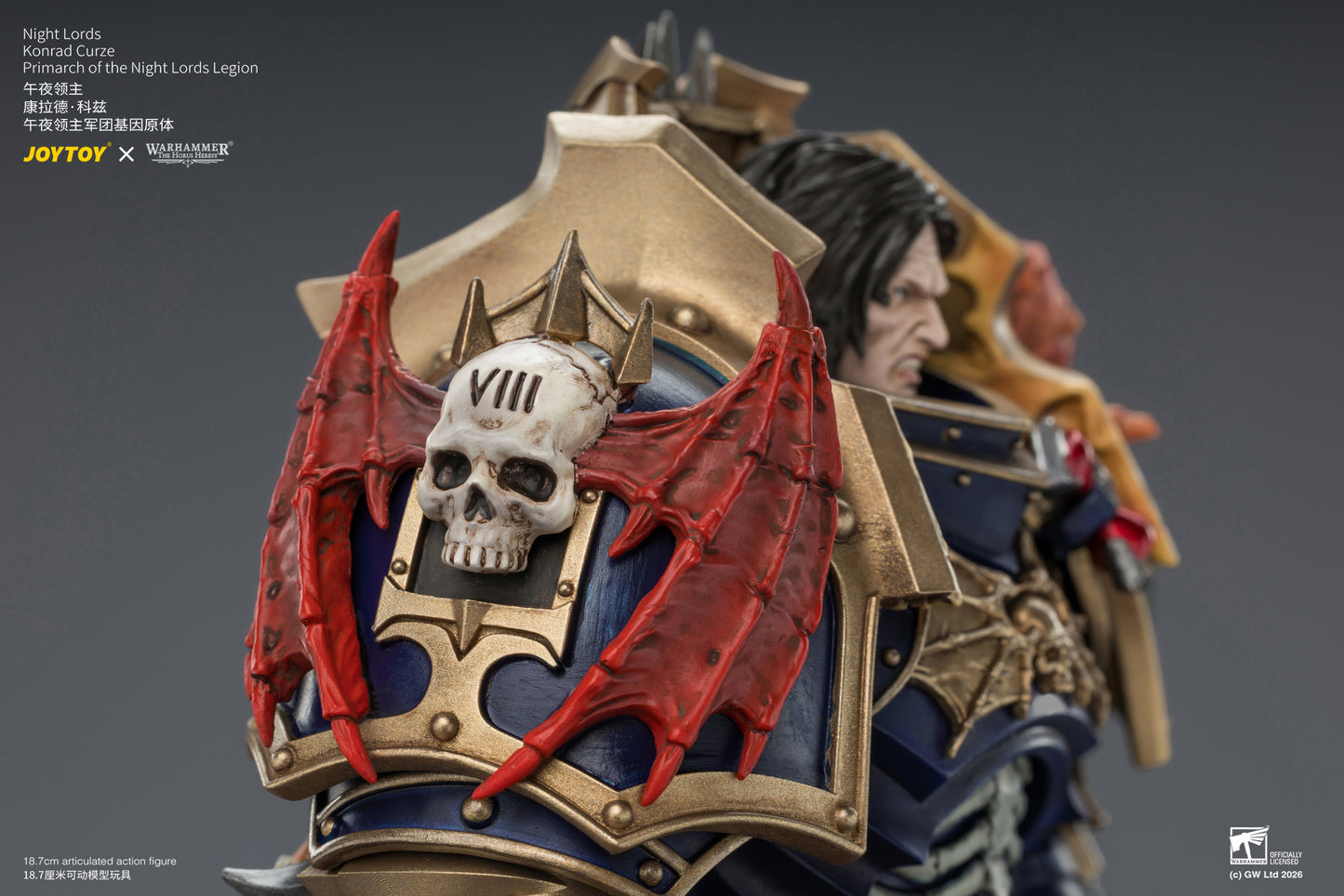 (Pre-Order) Warhammer The Horus Heresy Night Lords Konrad Curze Primarch of the Night Lords Legion