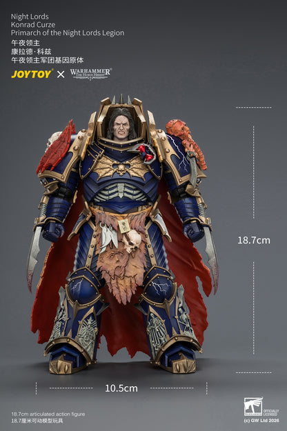 (Pre-Order) Warhammer The Horus Heresy Night Lords Konrad Curze Primarch of the Night Lords Legion