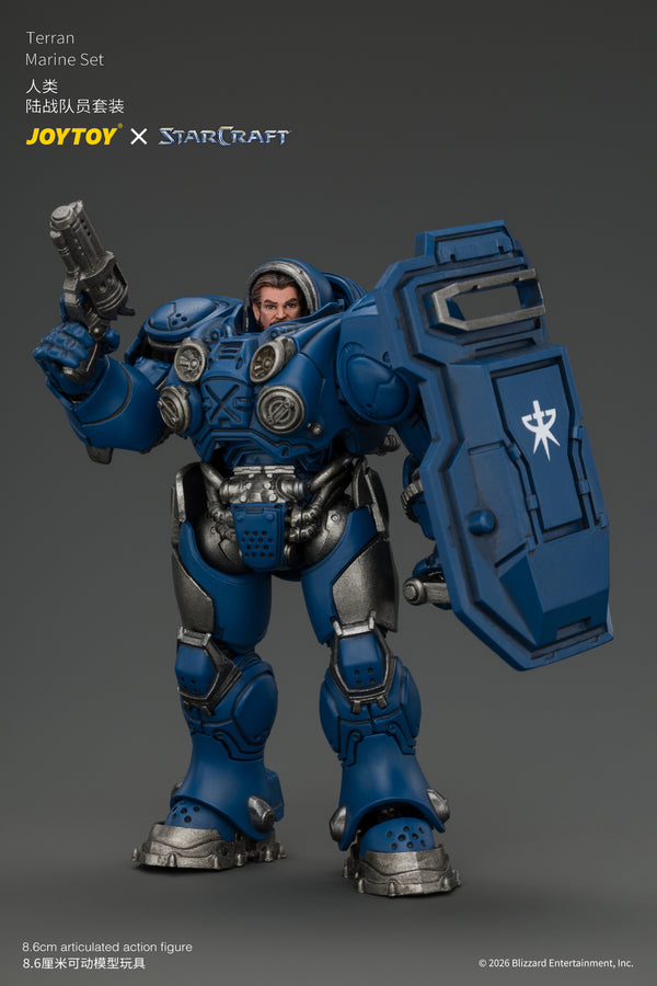 (Pre-Order) JoyToy StarCraft Terran Marine Set (3 Figures)