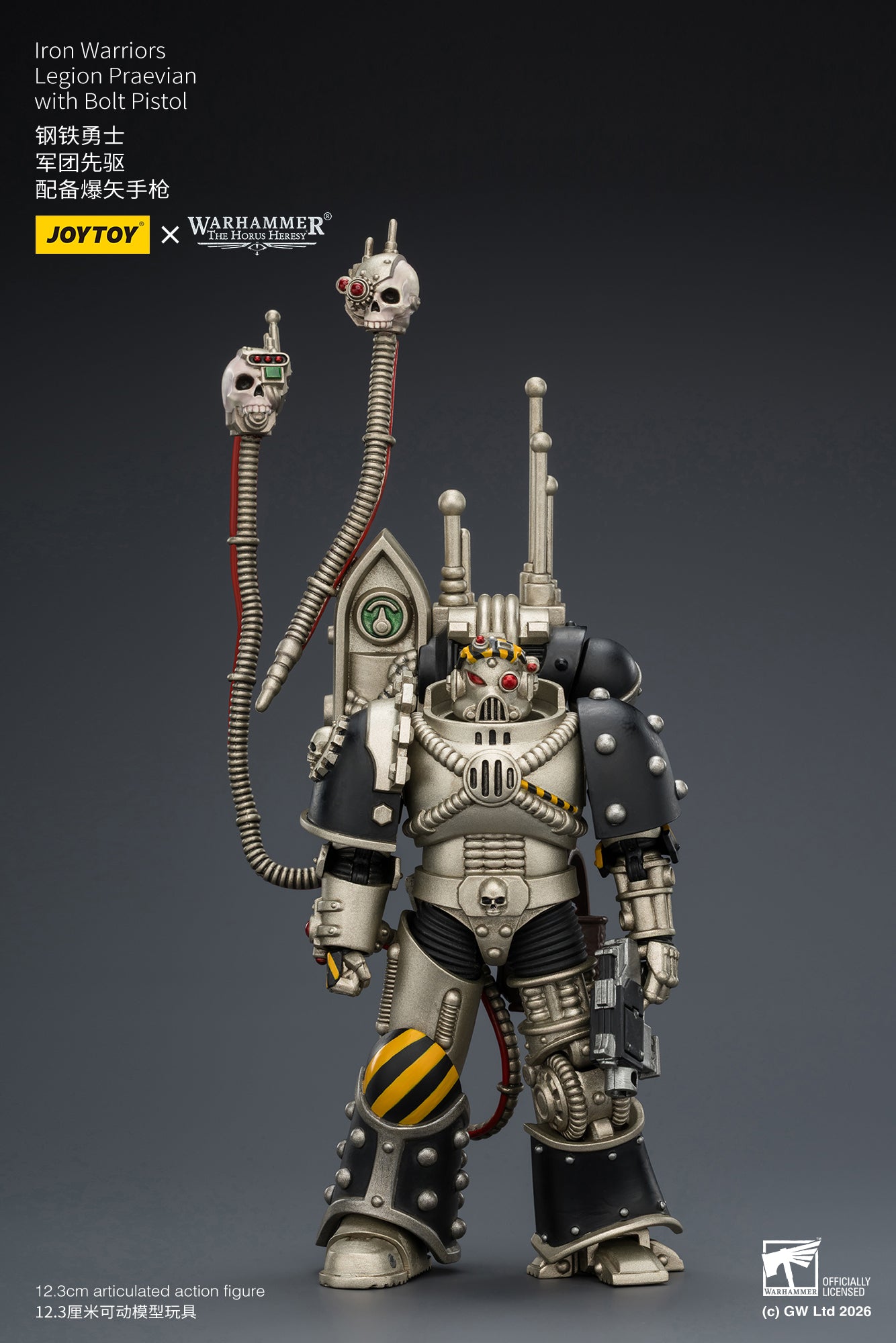 (Pre-Order) Warhammer The Horus Heresy Iron Warriors Legion Praevian with Bolt Pistol