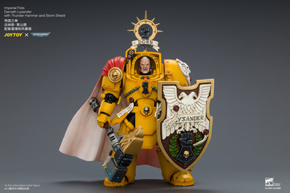 (Pre-Order) Warhammer 40k Imperial Fists Darnath Lysander with Thunder Hammer and Storm Shield