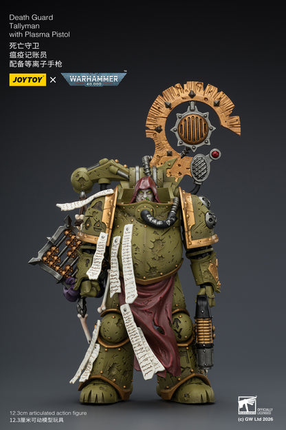 (Pre-Order) Warhammer 40k Death Guard Tallyman with Plasma Pistol