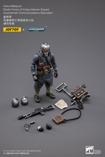 (Pre-Order) Warhammer 40k Astra Militarum Death Korps of Krieg Veteran Squad Guardsman Communications Specialist - Reissue