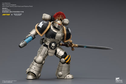 (Pre-Order) Warhammer The Horus Heresy Iron Warriors Mkll Tactical Sergeant with Power Sword, Bolt Pistol and Plasma Pistol