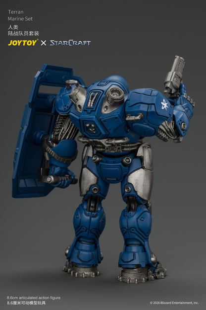 (Pre-Order) JoyToy StarCraft Terran Marine Set (3 Figures)