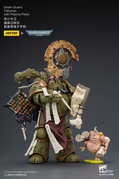 (Pre-Order) Warhammer 40k Death Guard Tallyman with Plasma Pistol